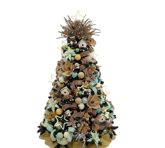 Árvore de Natal + Decoração 360º Home Inclusa - 1,50 Metros