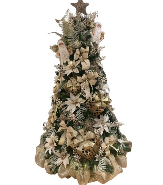 Árvore de Natal + Decoração 360º Gift Clean Inclusa - 2 Metros