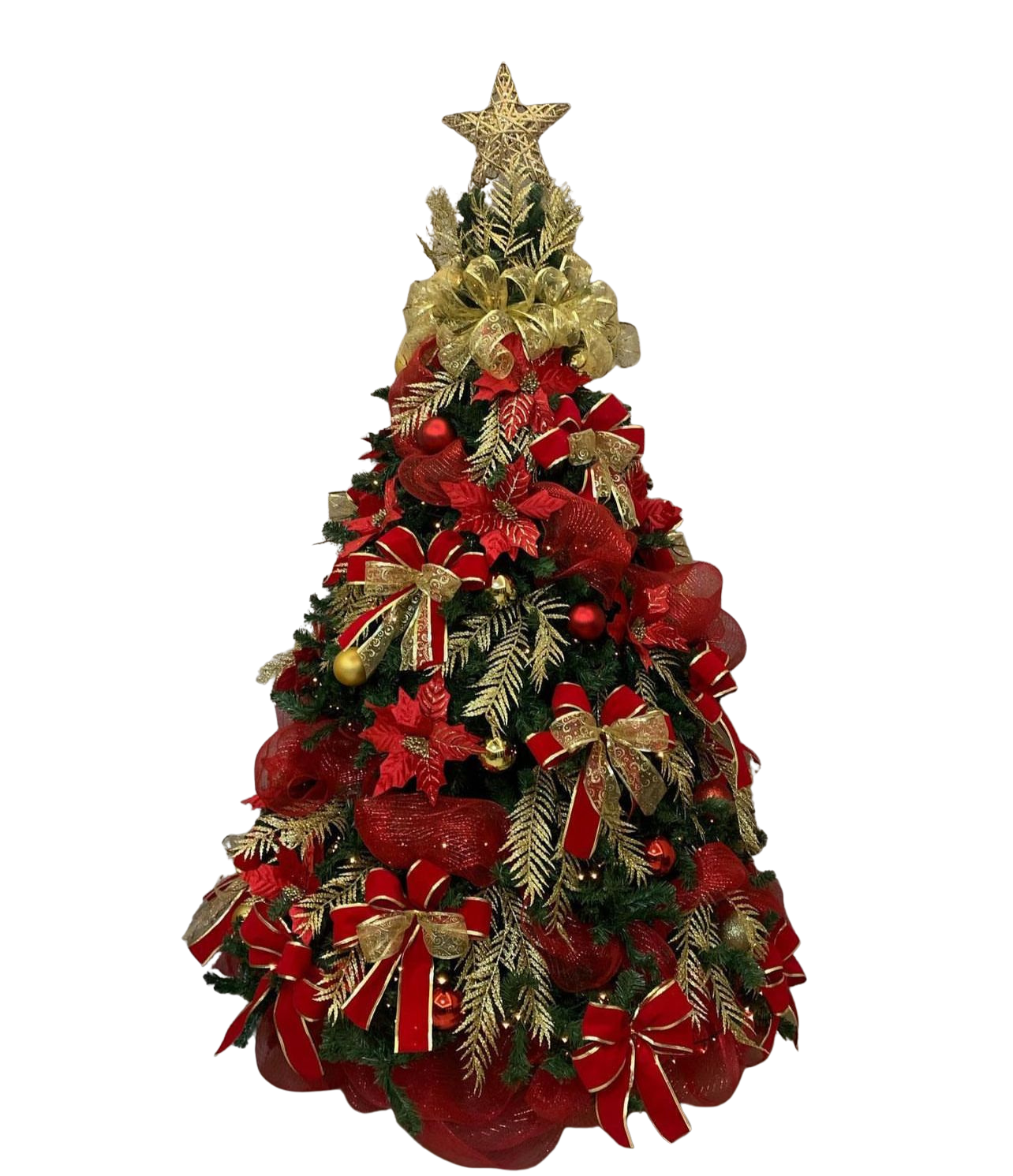 Árvore de Natal + Decoração 360º Star Inclusa - 2 Metros